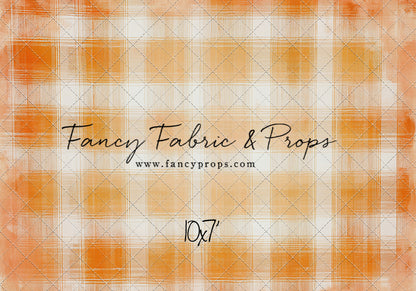 Citrus Tartan- With Sweep Option