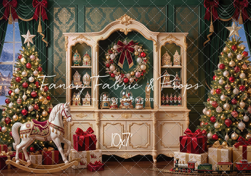Classic Christmas Cabinet - With Sweep Option