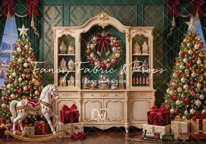Classic Christmas Cabinet - With Sweep Option