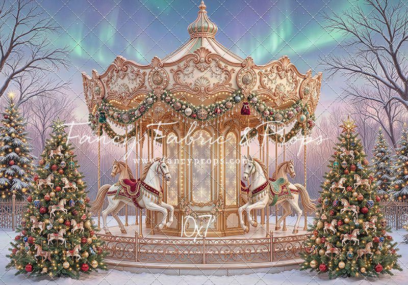 Classic Christmas Carousel - With Sweep Option