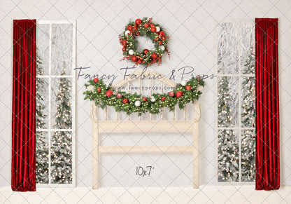 Classic Christmas Headboard