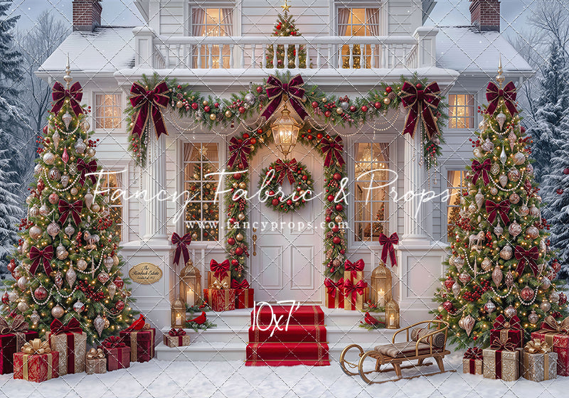 Classic Christmas House - With Sweep Option