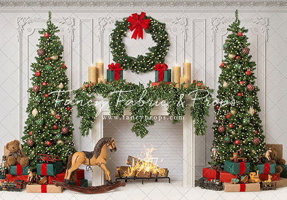 Classic Christmas Mantle