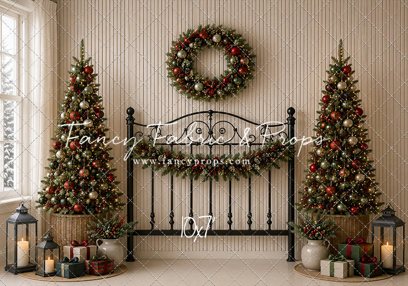 Classic Festive Headboard - with Sweep Option