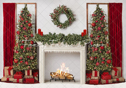 Classic Holiday Traditions Mantle 2pc Room