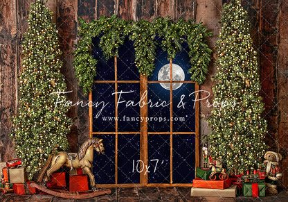 Classic Rustic Window With Trees - Room