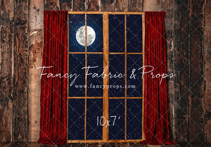 Classic Window With Drapes