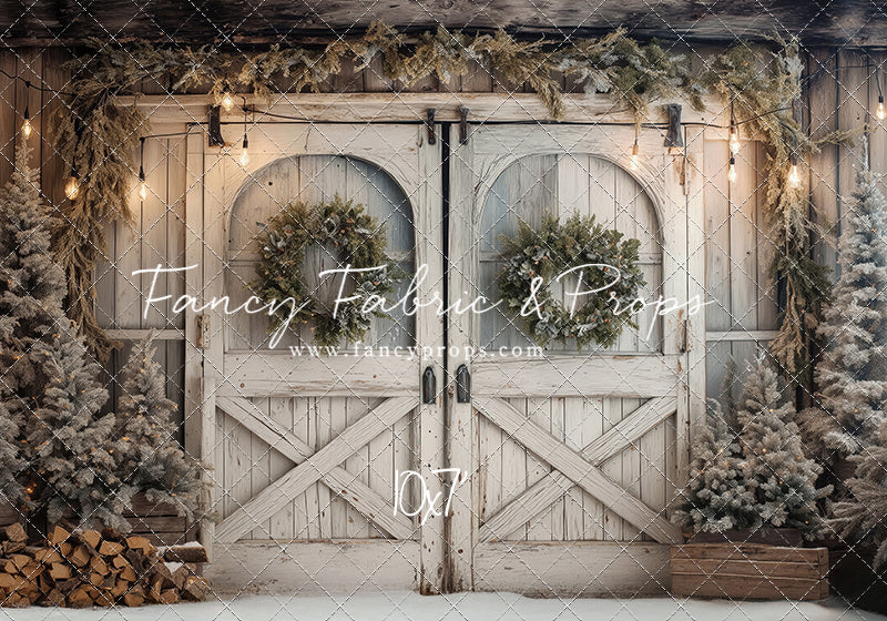 Classic Winter Barn - with Sweep Option