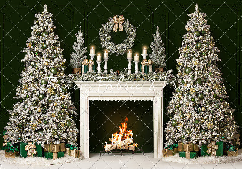 Classy Gold & Greens Mantle