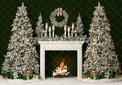 Classy Gold & Greens Mantle