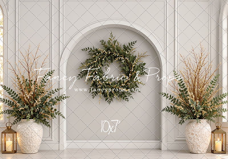 Clean Evergreen Arch - With Sweep Option