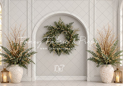 Clean Evergreen Arch - With Sweep Option