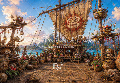 Coconut Pirate Voyage - With Sweep Option