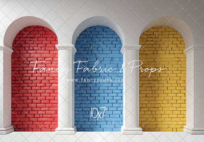 Colorblock Columns - With Sweep Option