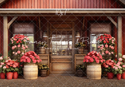 Country Blossoms Flower Shop 2pc Set