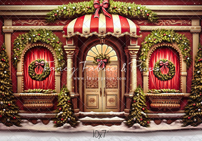 Crimson & Gilt Christmas Emporium - 4 piece Room