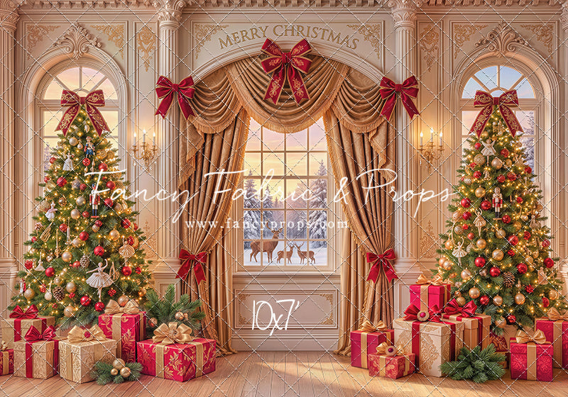 Deer Christmas - with Sweep Option