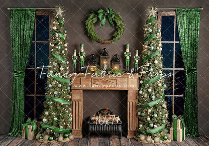 Gorgeous Greens Mantle - Room