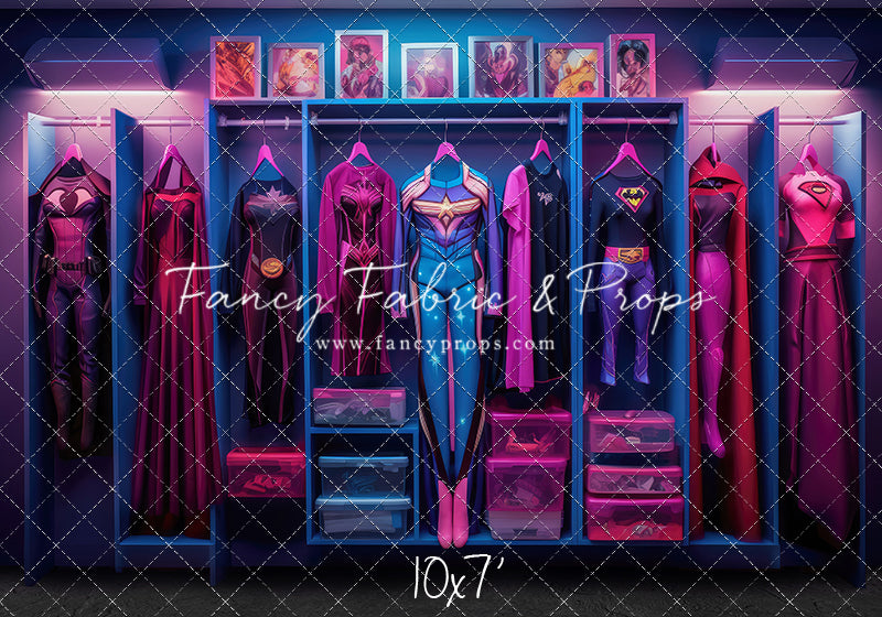 Dress Like A Super Girl- With Sweep Option