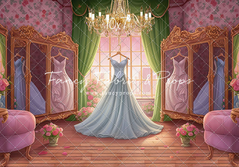 Dress Like A Princess - Ice Blue Dress - With Sweep Option