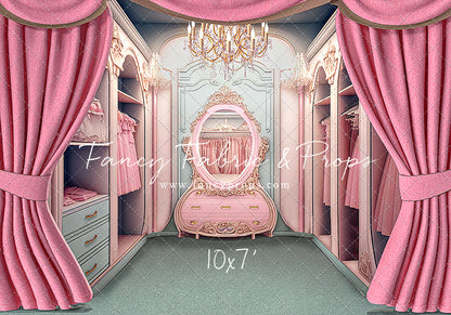 Elegant Armoire - Sage Floor Option - With Sweep Option