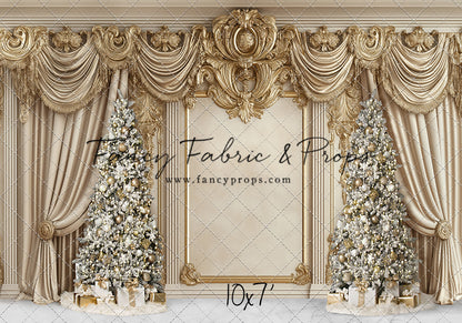 Elegant Golden Noel - with Sweep Option