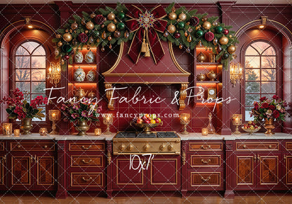 Elegant Scarlet Kitchen - With Sweep Option