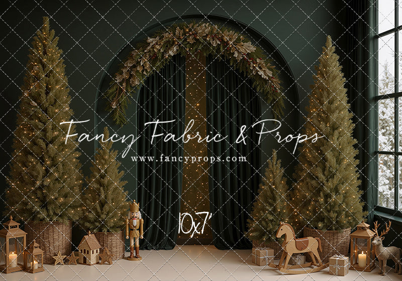 Emerald Christmas Arch - With Sweep Option