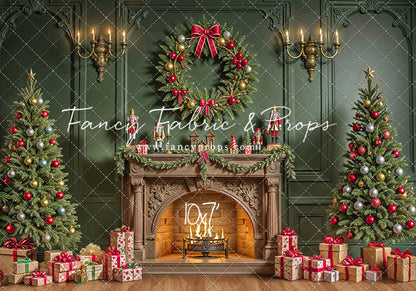 Emerald Christmas Room - with Sweep Option