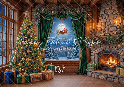 Emerald Mountain Sleigh View - with Sweep Option