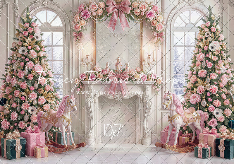 Enchanted Blush Christmas - with Sweep Option