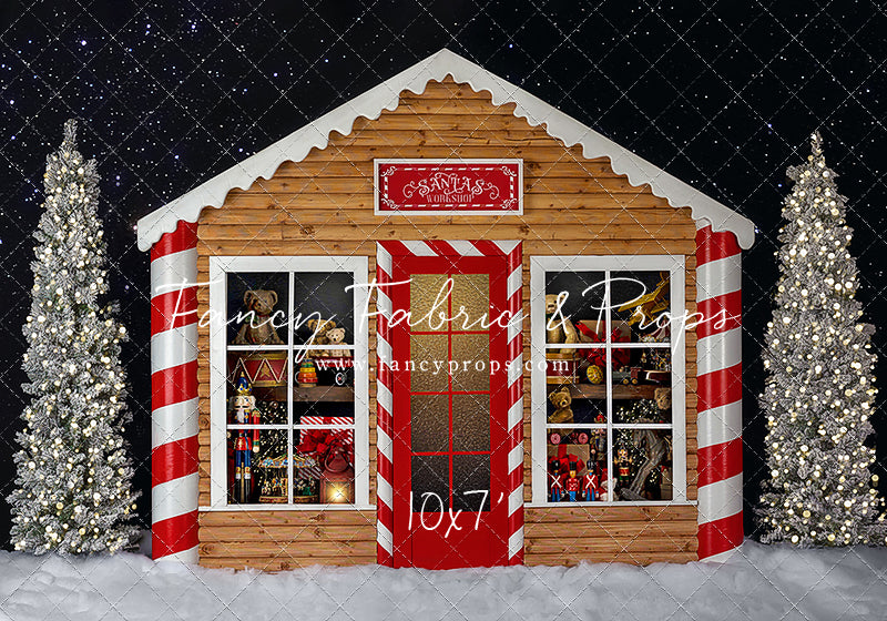 Santa's Peppermint Workshop 2pc Room