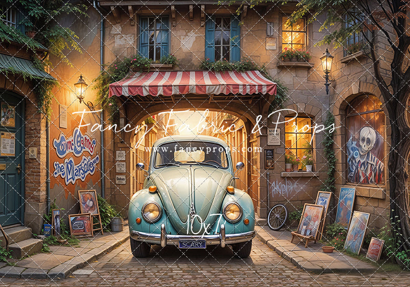 Evening Retro Boulevard - With Sweep Option