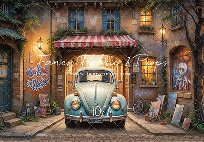 Evening Retro Boulevard - With Sweep Option