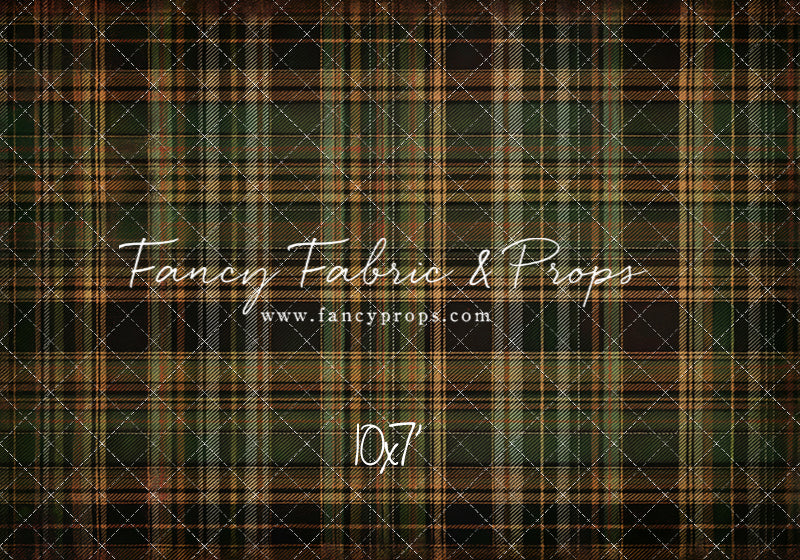 Evergreen Flannel - With Sweep Option