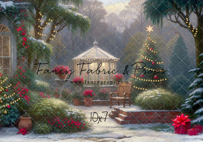 Festive Floral Fantasy - With Sweep Option