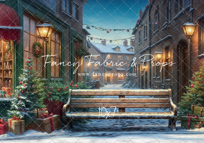 Festive Holiday Avenue - with Sweep Option