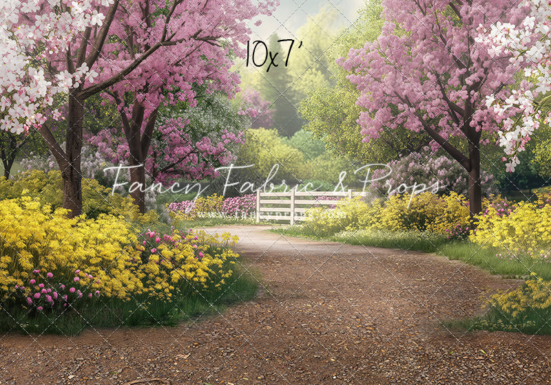 Flowering Spring Path - With Sweep Option