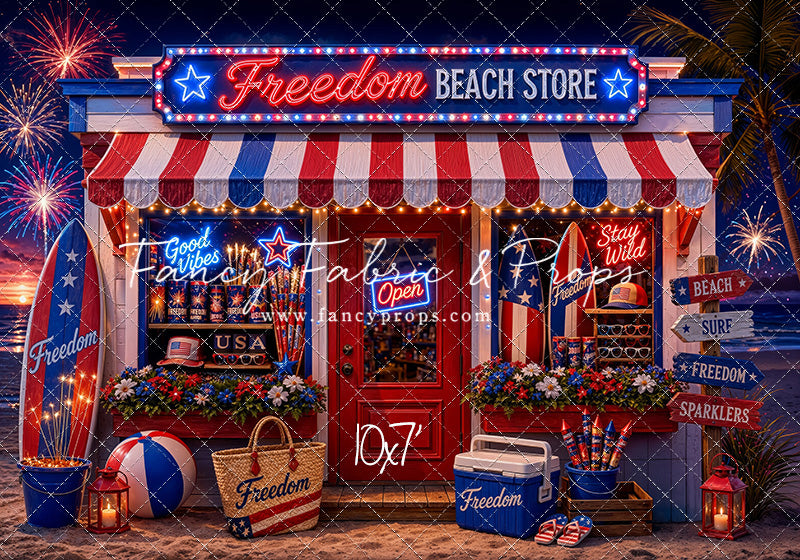 Freedom Beach Store - With Sweep Option