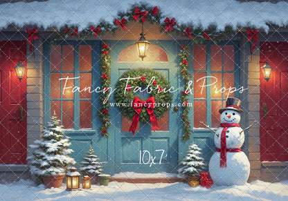 Frosty's Holiday Greeting - with Sweep Option