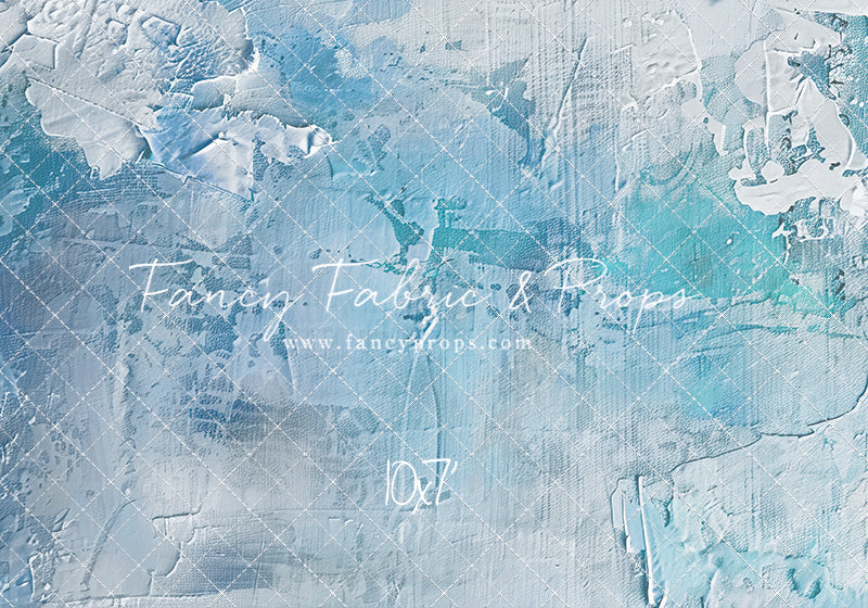 Frozen Veil - With Blue Floor Sweep Option