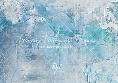 Frozen Veil - With Blue Floor Sweep Option