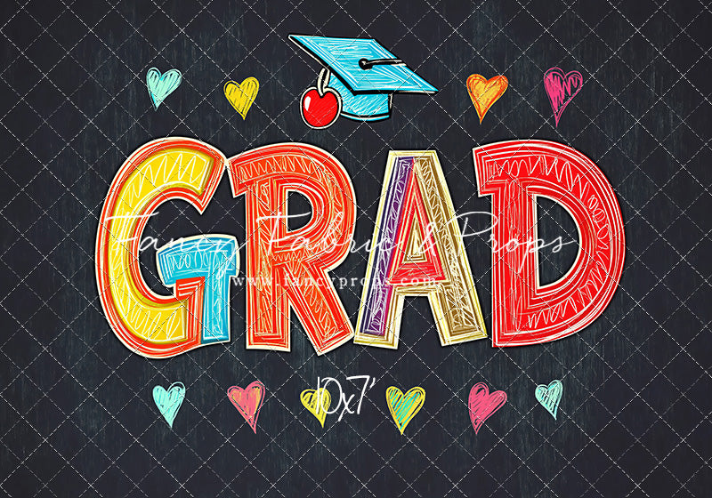 Color Me Graduate - With Sweep Option