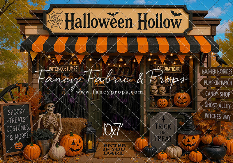 Halloween Hollow Shop - with Sweep Option