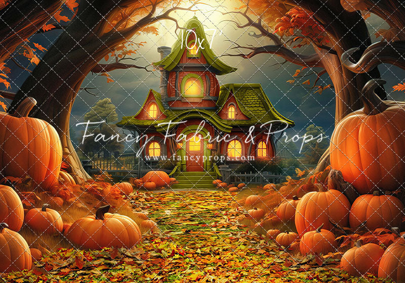 Haunted Hollow - Green House - With Sweep Option