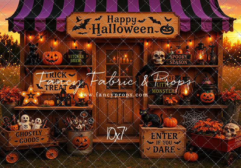 Haunted Harvest Stand - with Sweep Option