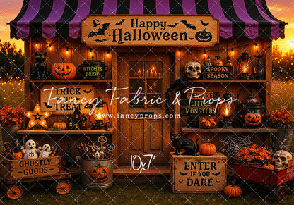 Haunted Harvest Stand - with Sweep Option