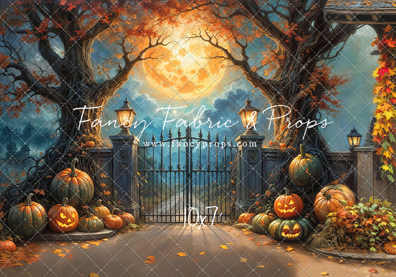 Halloween Lantern Lane - With Sweep Option