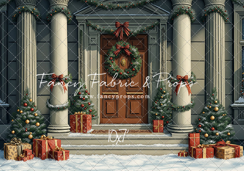 Holiday Manor Entryway - With Sweep Option