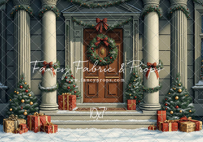 Holiday Manor Entryway - With Sweep Option